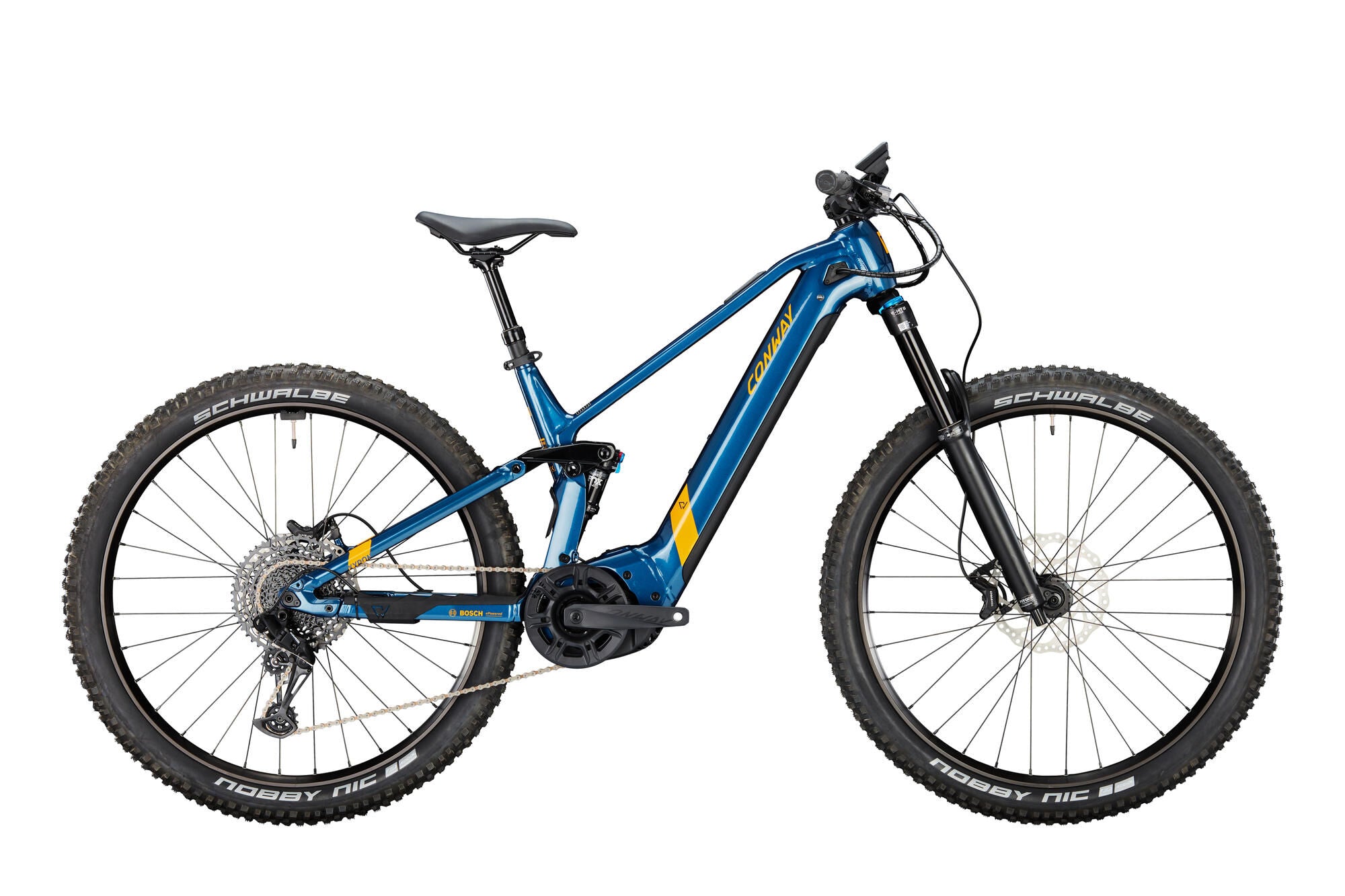 Conway elektrische mtb full-suspension xyron s 3.9 mod. 24 ebike conw. xyron s 3.9 29 49 full sus.blue or.