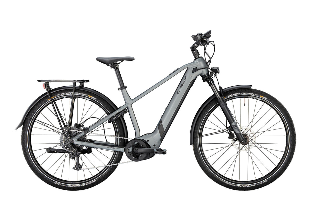 Conway elektrische trekkingfiets cairon t 3.0 750 mod. 24 ebike con.cairon t3.0 750 28 41 diam.9sp grey black