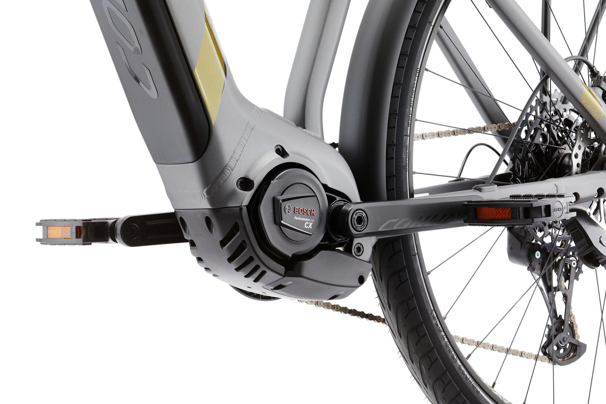 Conway elektrische trekkingfiets cairon t 5.0 mod. 23 ebike conw.cairon t 5.0 28 45 trap.12sp grey bro.