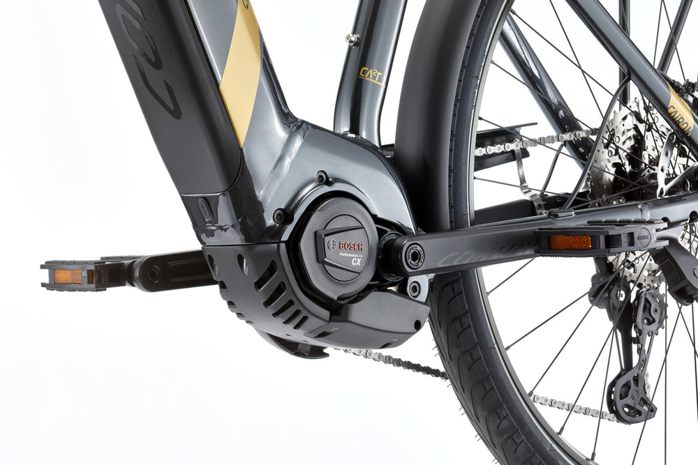 Conway elektrische trekkingfiets cairon t 6.0 mod. 24 ebike conw.cairon t 6.0 28 46 wave 11sp bl. gold