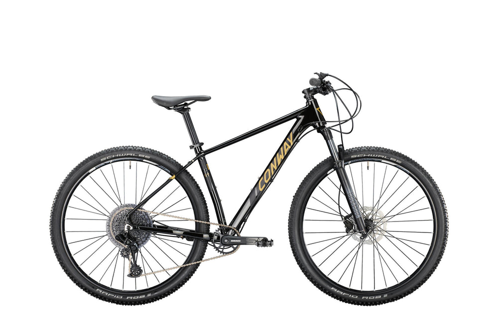 Conway mtb hardtail ms 9.9 mod. 24 bike ms 9.9 ge. 29 s hardtail 12sp black gold