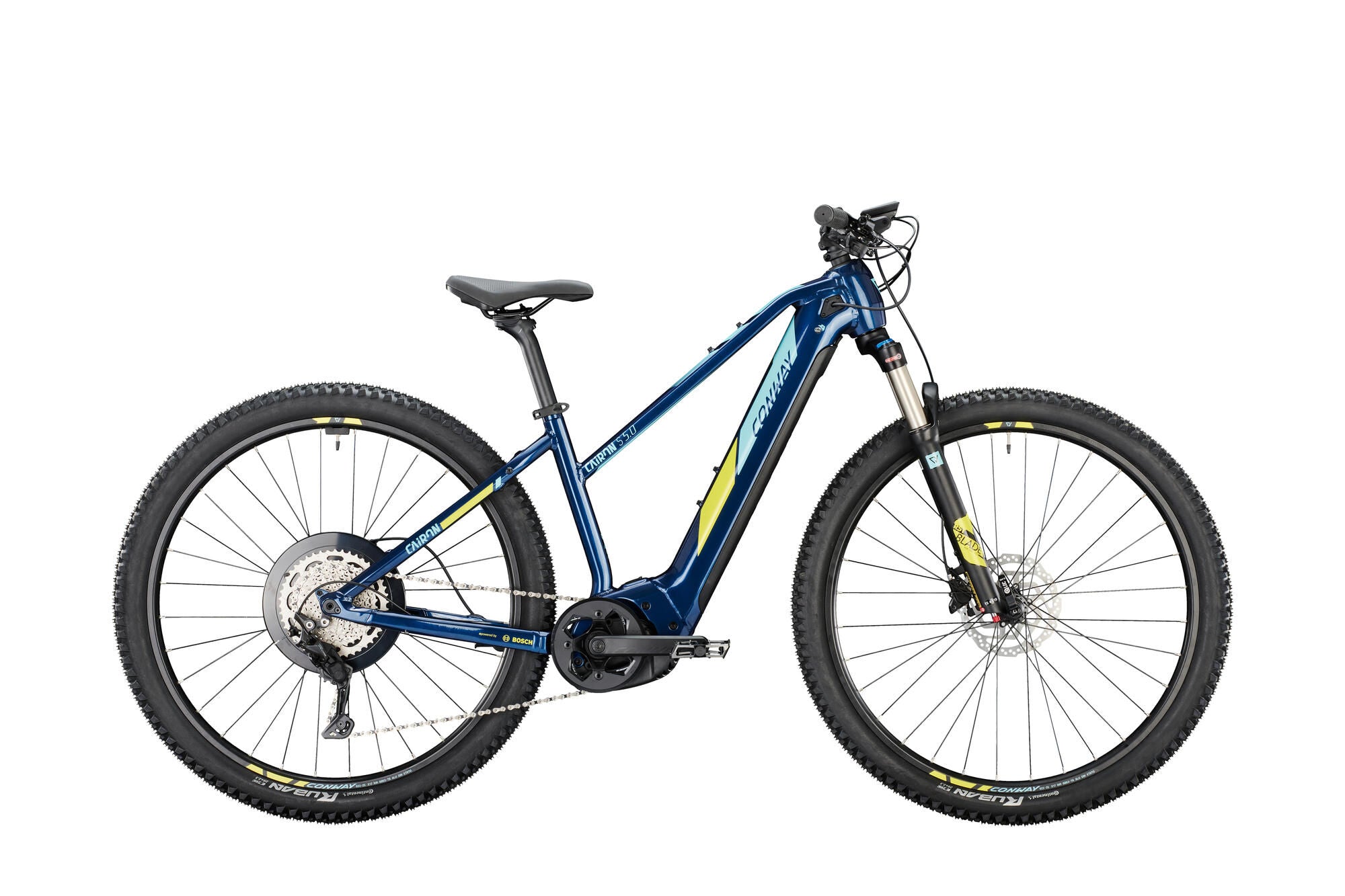 Conway elektrische mtb hardtail cairon s 5.0 mod. 24 ebike conw.cairon s 5.0 29 49 trap. 9sp blue blue