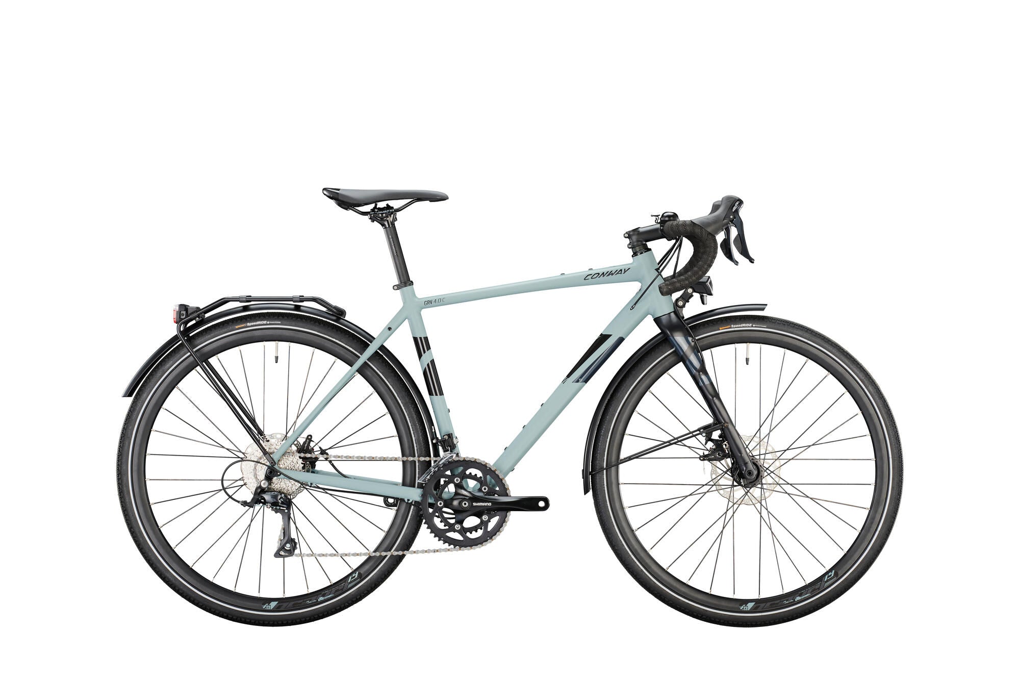 Conway gravel grv 4.0 c mod. 24 bike conw.grv 4.0 c 28 51 diam. 18sp grey black