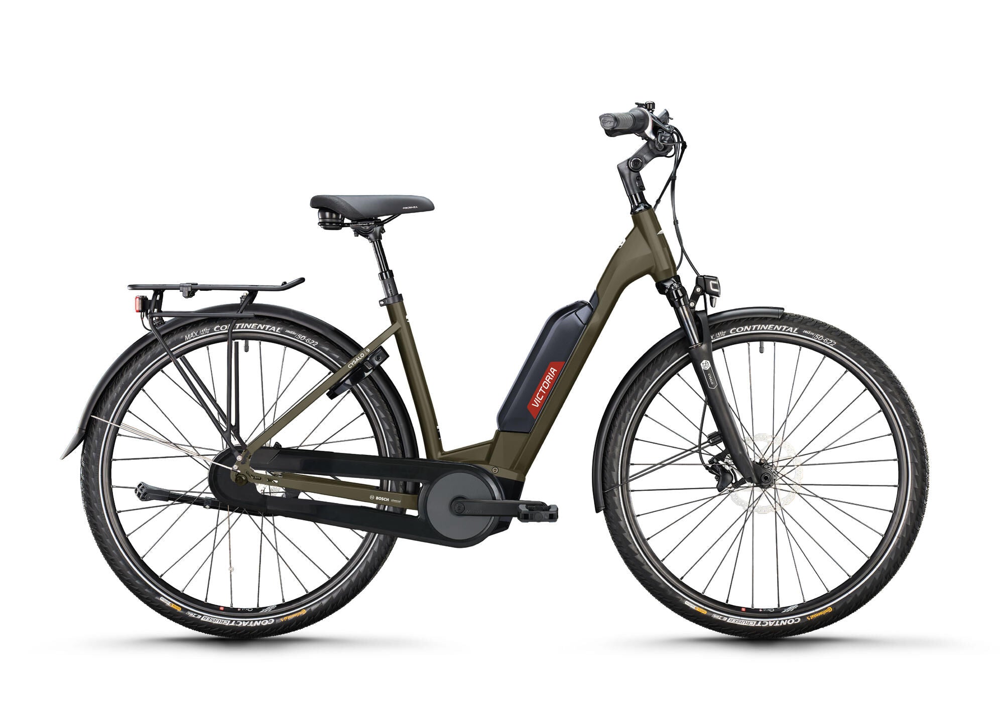 Victoria elektrische trekkingfiets cysalo 9 (#1) ebike vict.cysalo 9 26 44 low entry 7sp grey