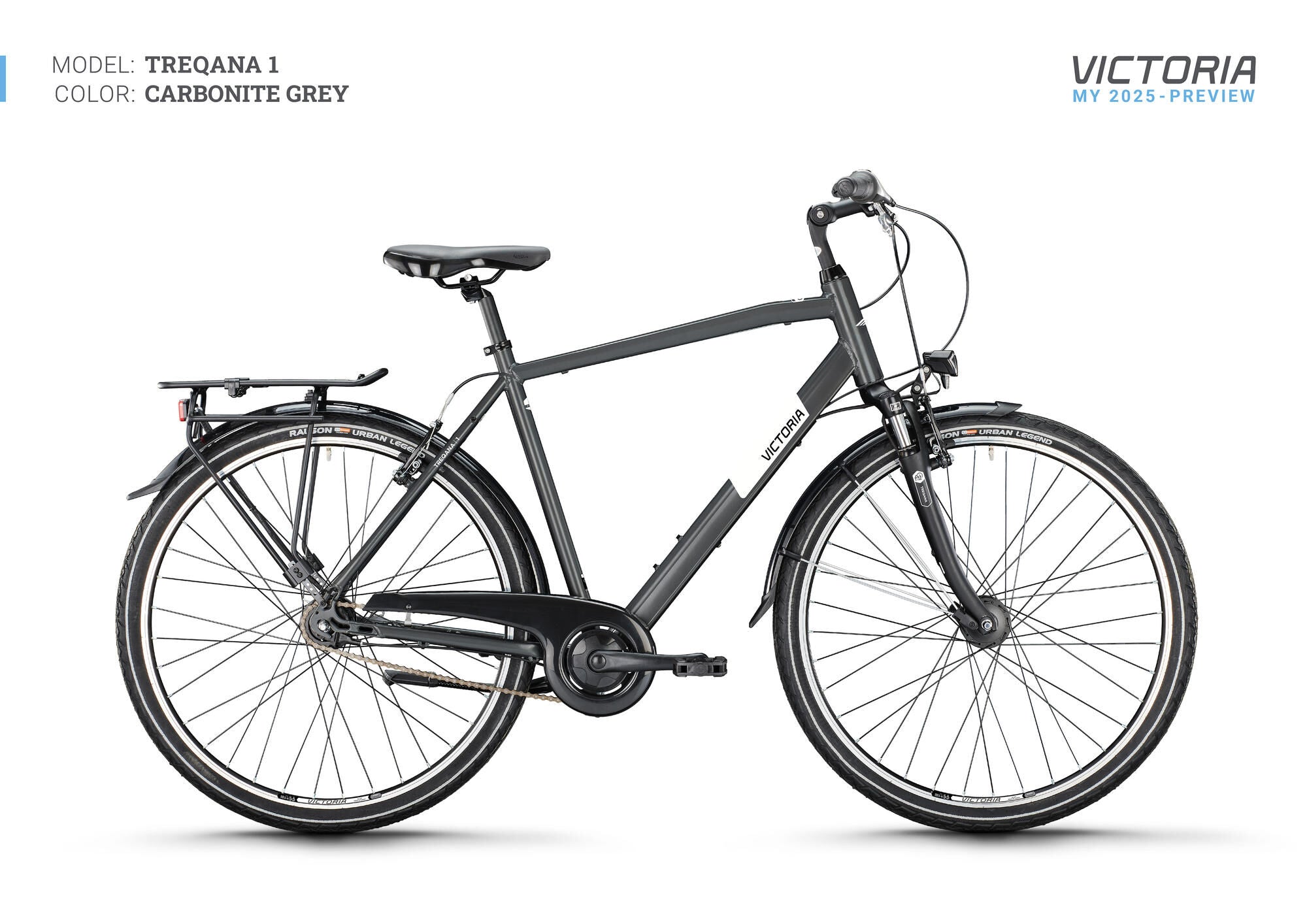 Victoria trekkingfiets treqana 1 (#1) wheel treqana 1 28 53 he. 7gg carb. grey