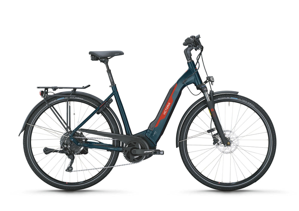 Victoria elektrische trekkingfiets tresalo 6 (#1) ebike vict. tresalo 6 28 60 10sp wave blue