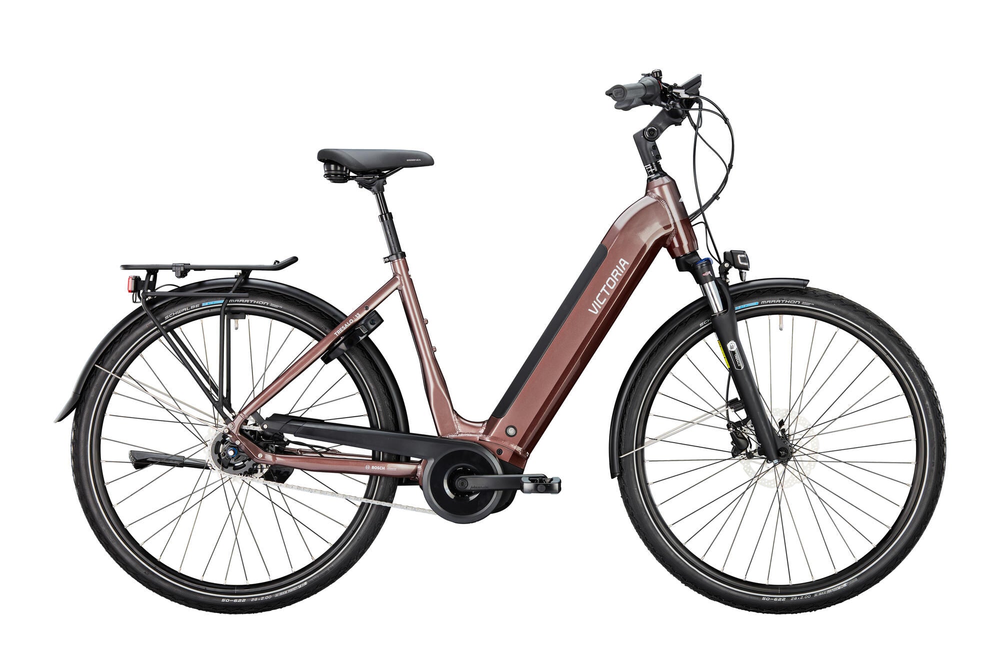 Victoria elektrische trekkingfiets tresalo 13 (#1) ebike vict. tresalo 13 28 48 5sp cb copper