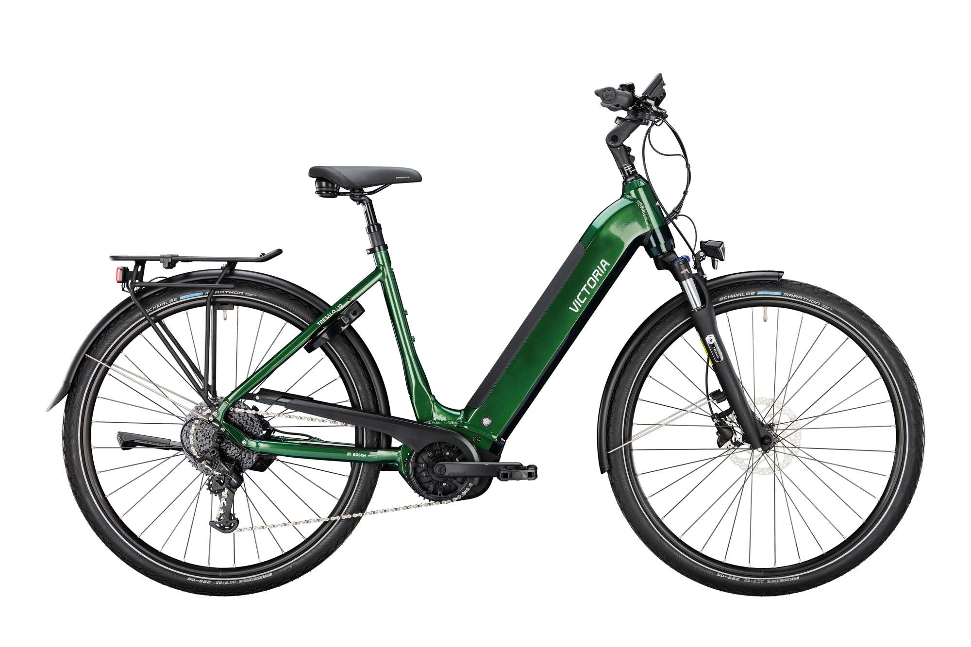 Victoria elektrische trekkingfiets tresalo 12 (#1) ebike vict. tresalo 12 28 52 9sp wave green