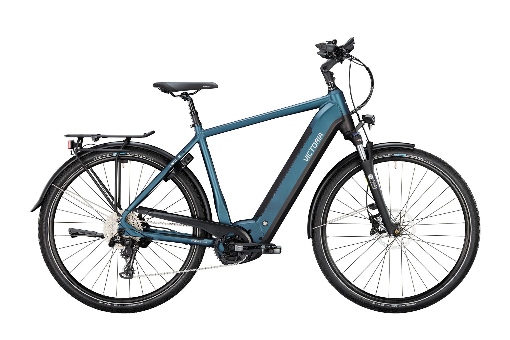 Victoria elektrische trekkingfiets tresalo 14 (#1) ebike vict. tresalo 14 28 60 10sp dark night