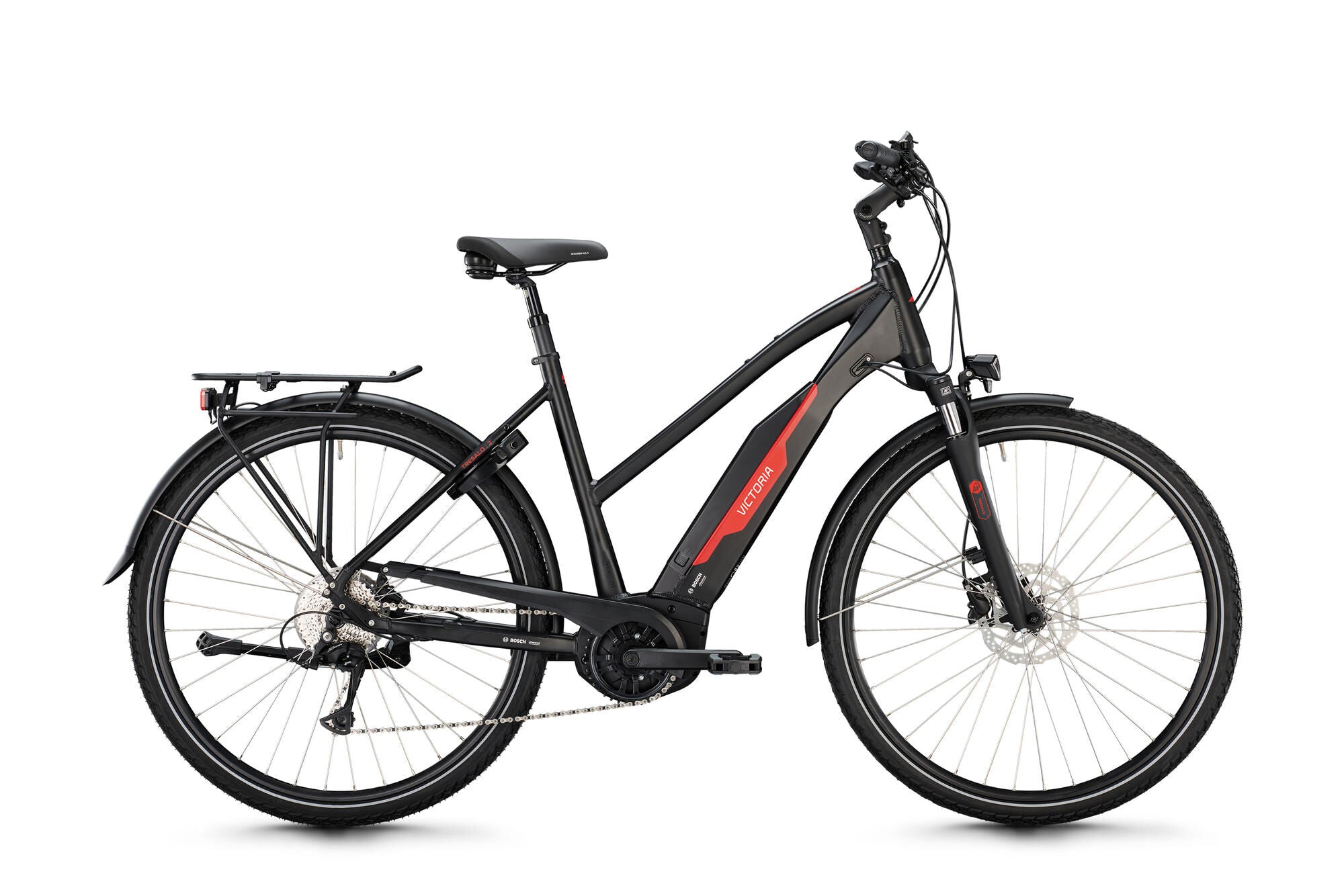 Victoria elektrische trekkingfiets tresalo 2 (#1) ebike vict. tresalo 2 28 53 9sp trap. black