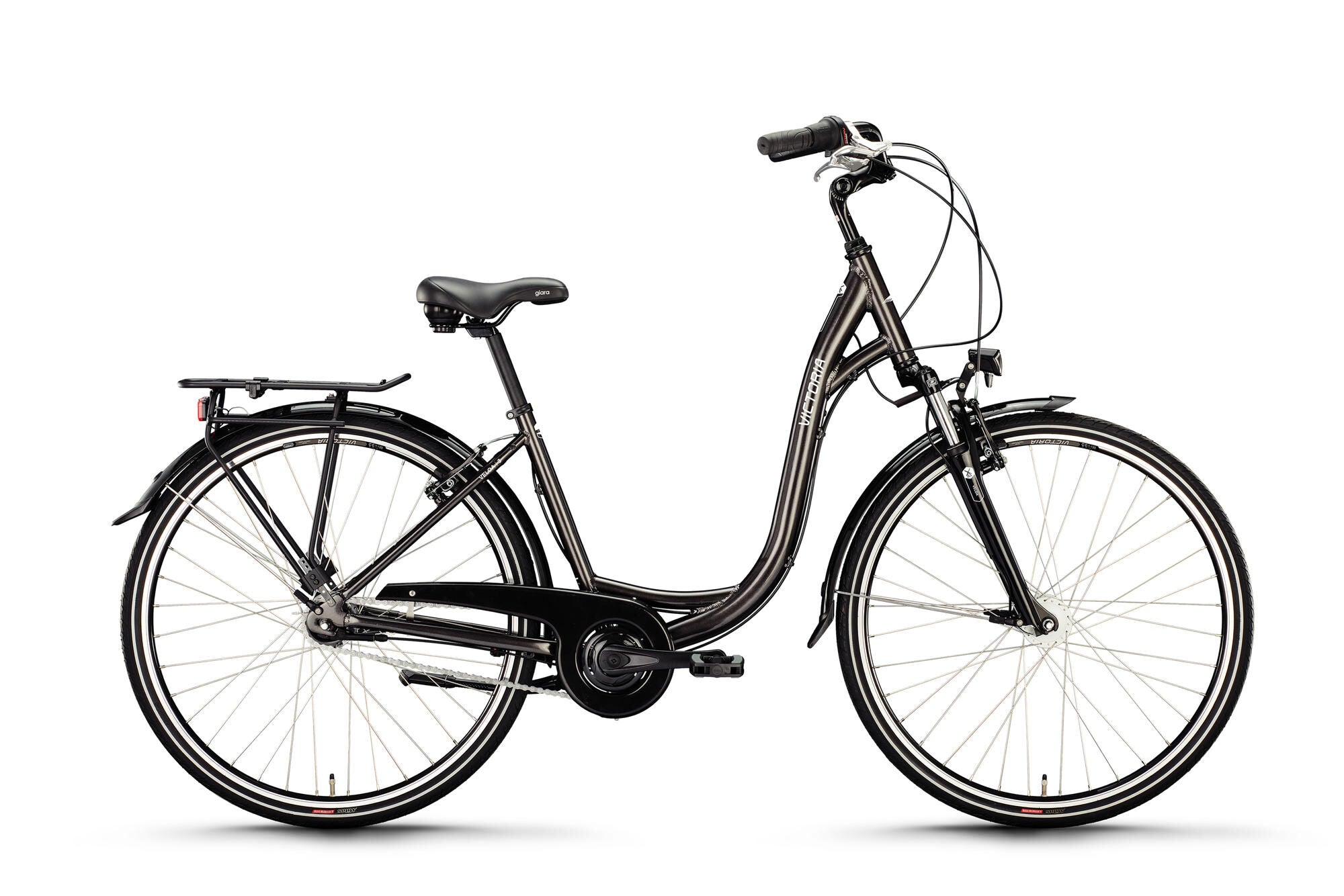 Victoria stadsfiets classic 3 mod. 24 bike vict.classic 3 28 45 low entry 3sp anthr.