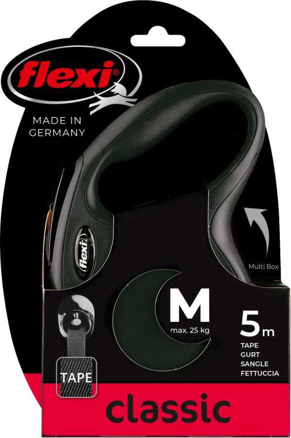 Flexi Rollijn snoer zwart