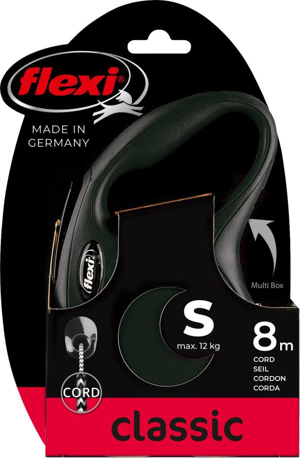 Flexi Rollijn snoer zwart