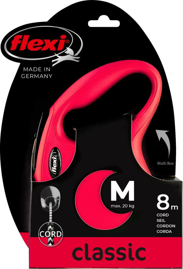 Flexi Rollijn koord rood