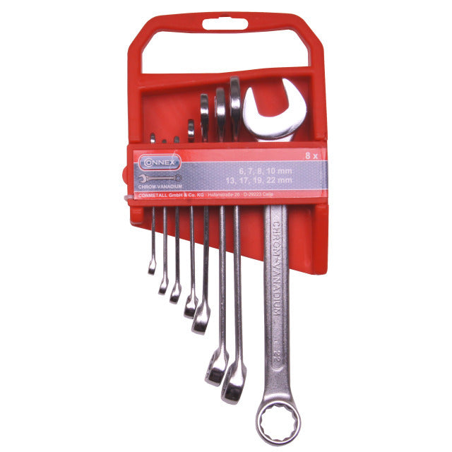 Connex set steek-ringsleutels 8dlg 6-22mm - cox539608