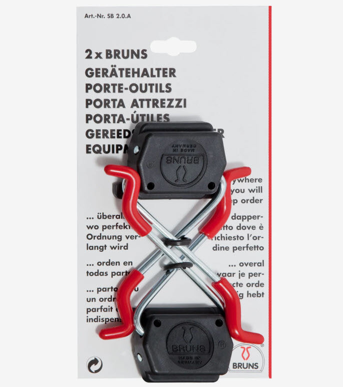 Producten bruns gereedschaphouder metalen haak 2 stuks