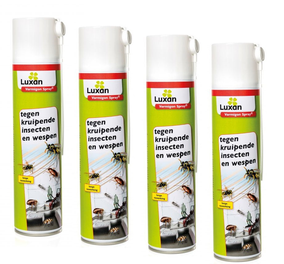 Luxan producten vermigon spray 400 ml kruipende insect en wespen