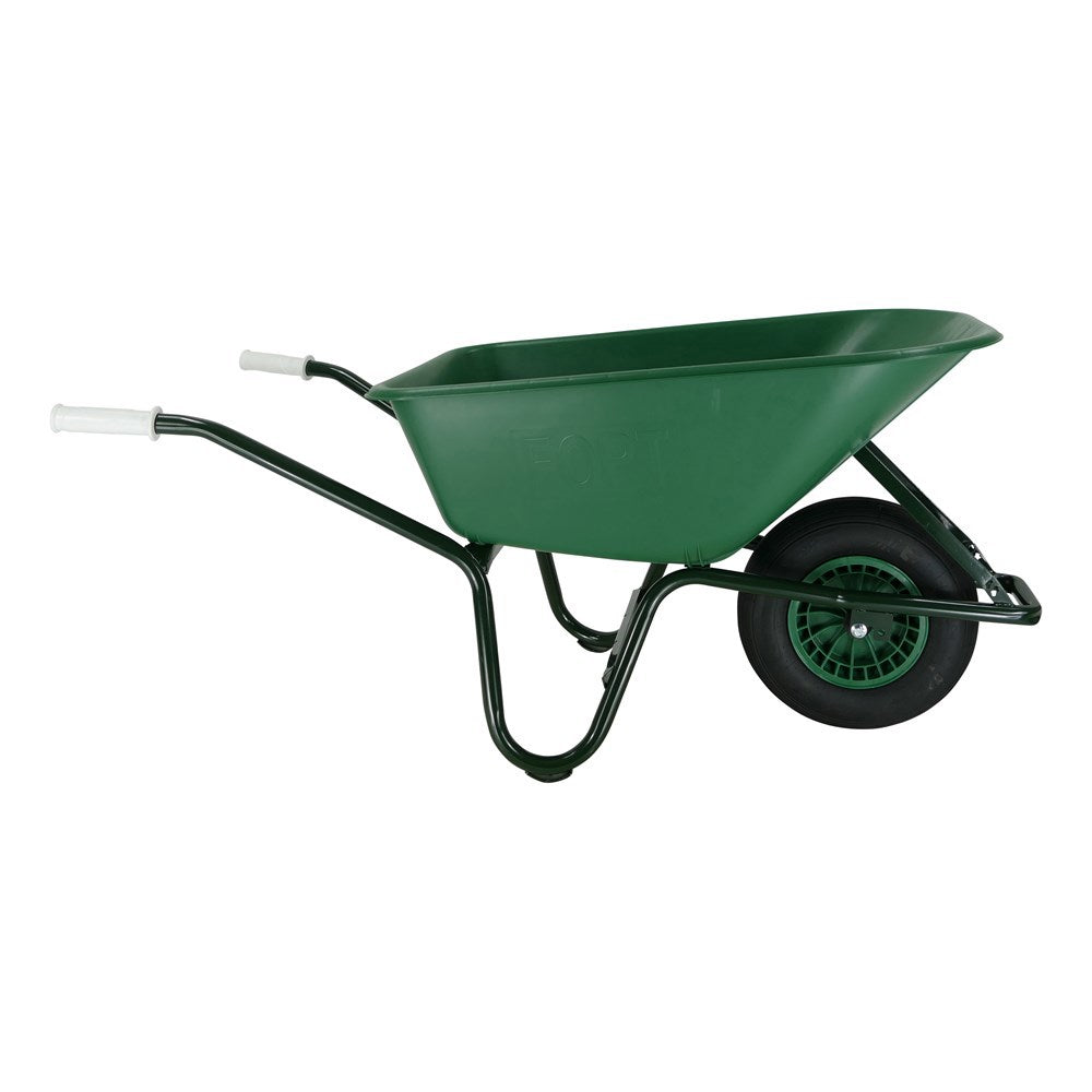 Fort producten kruiwagen 100l pp bak gelakt onderstel