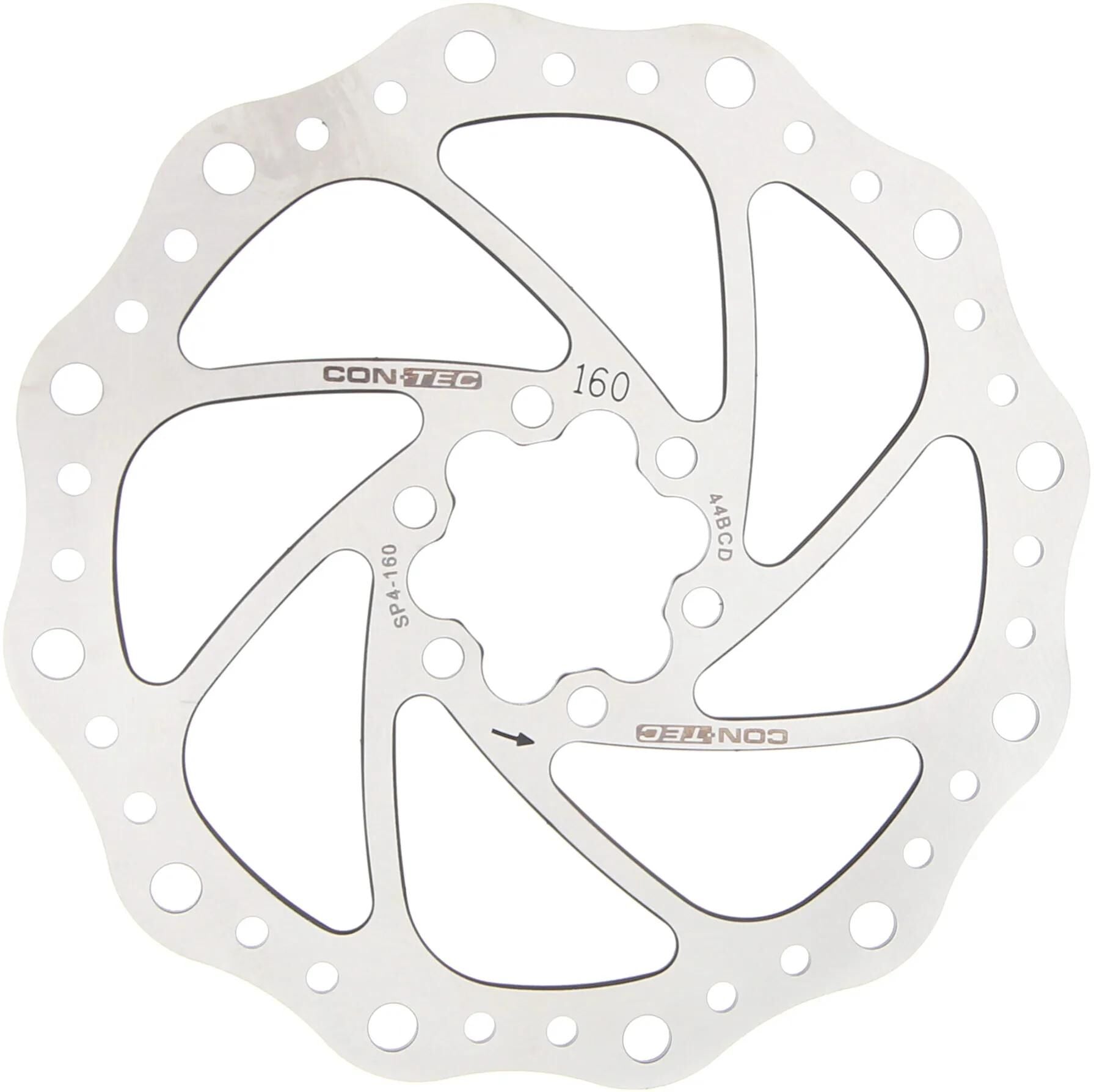 Contec bremsscheibe cdr-et ct disc br. rotor cdr-et 160mm x 2,3mm 6-loch