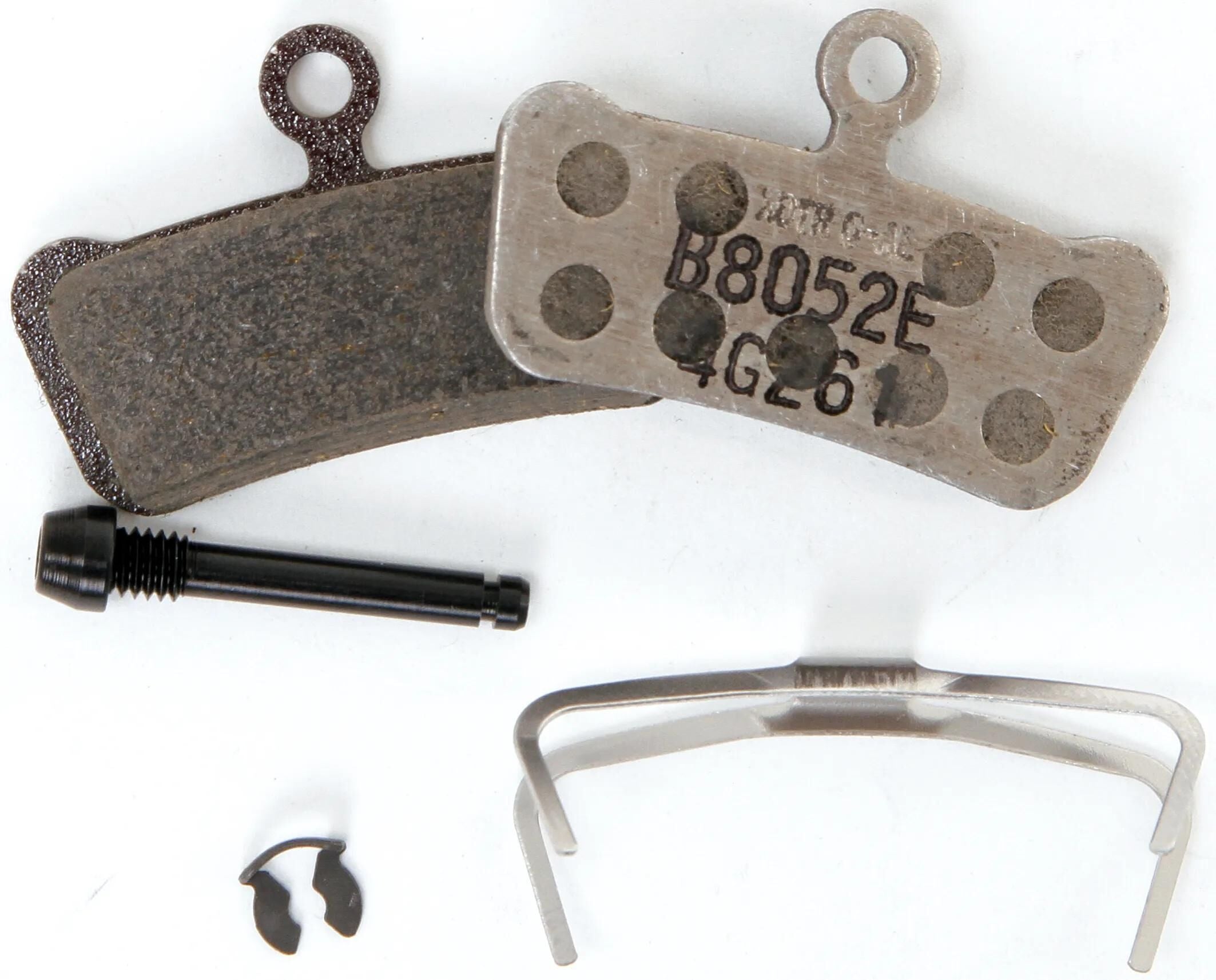 Sram scheibenbremsbelag disc br.pad organic w.alu plate