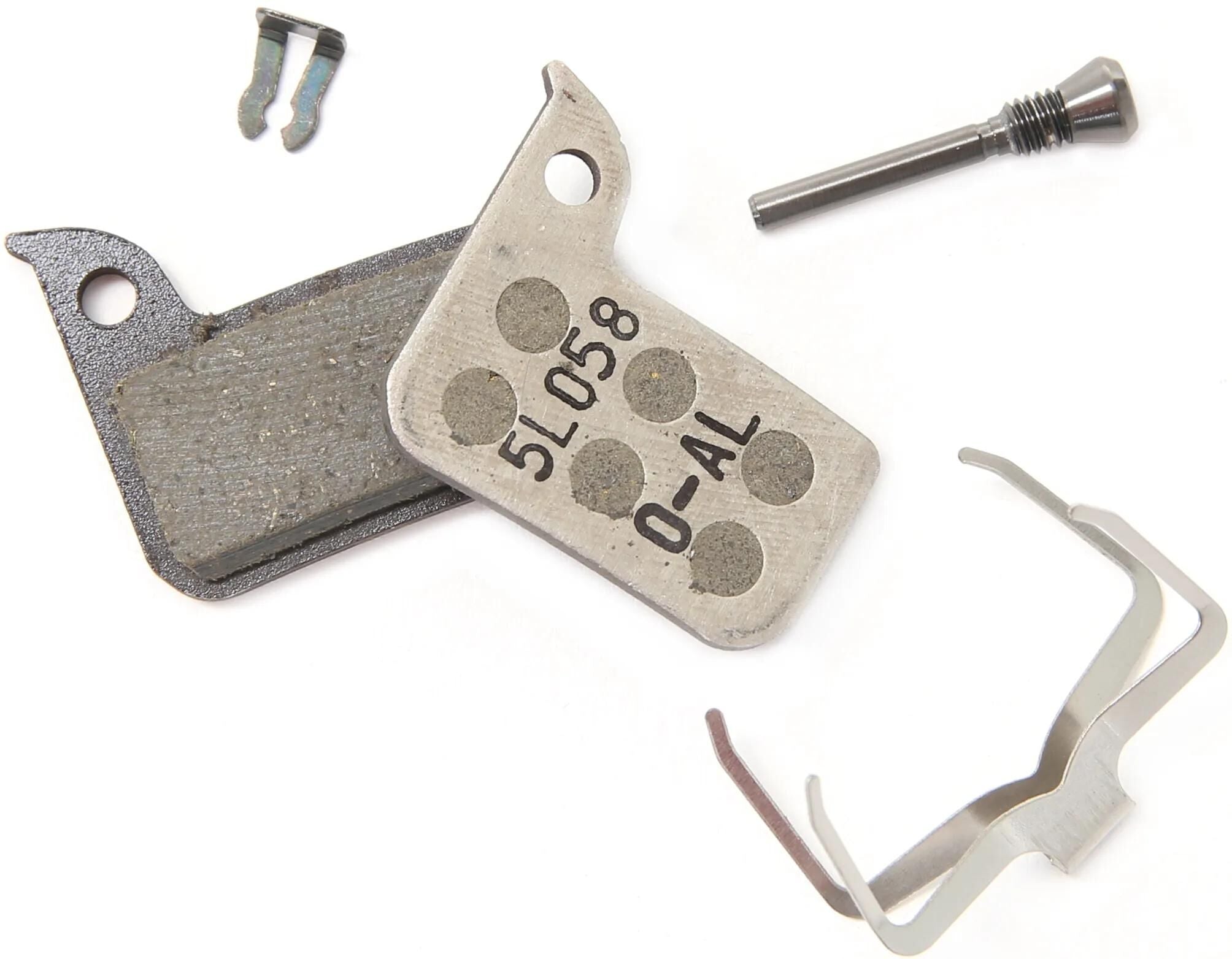 Sram scheibenbremsbelag disc brake pad organic w.alu plate