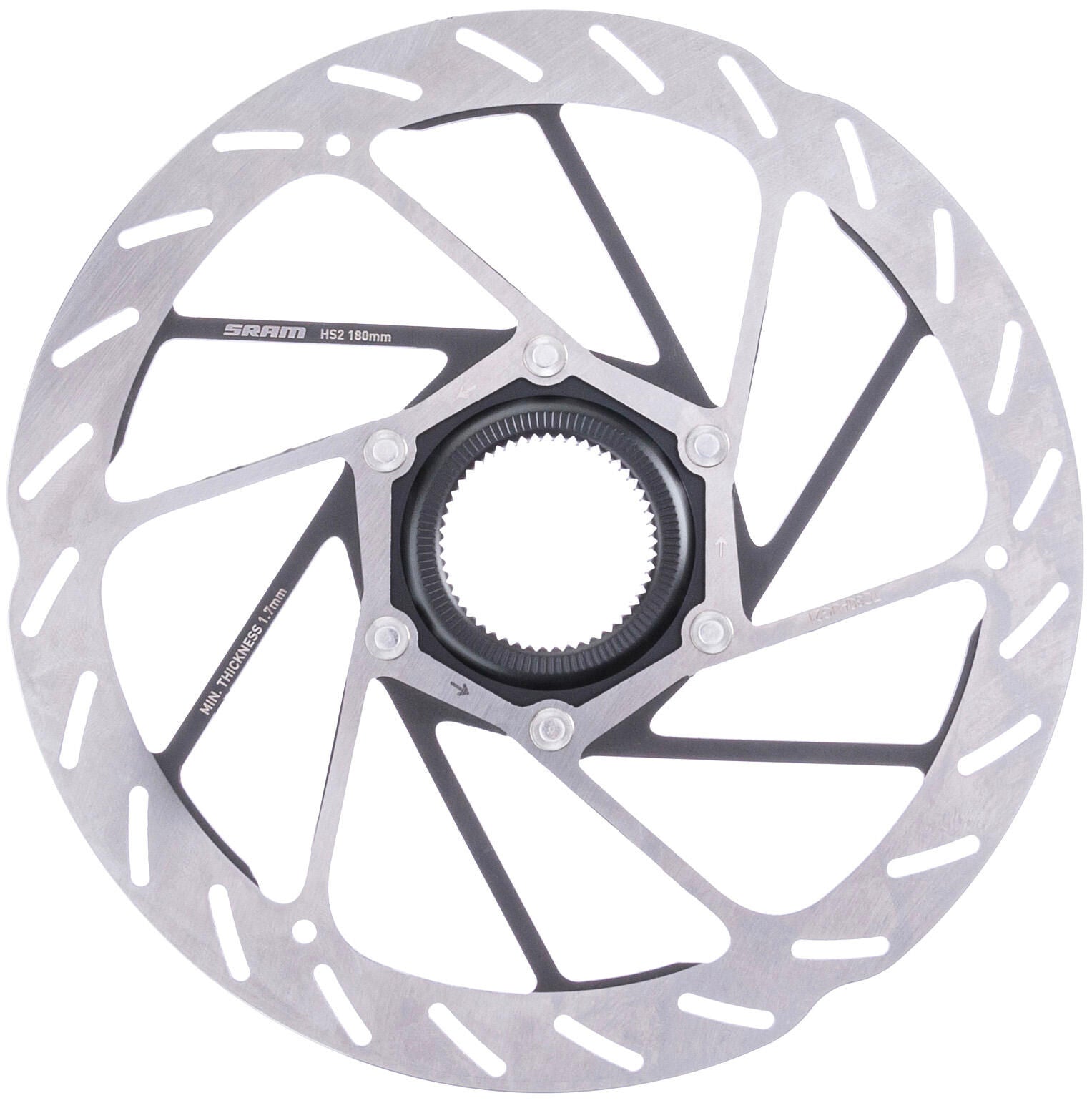 Sram remschijf hs2 disc brake hs2 cl 180mm