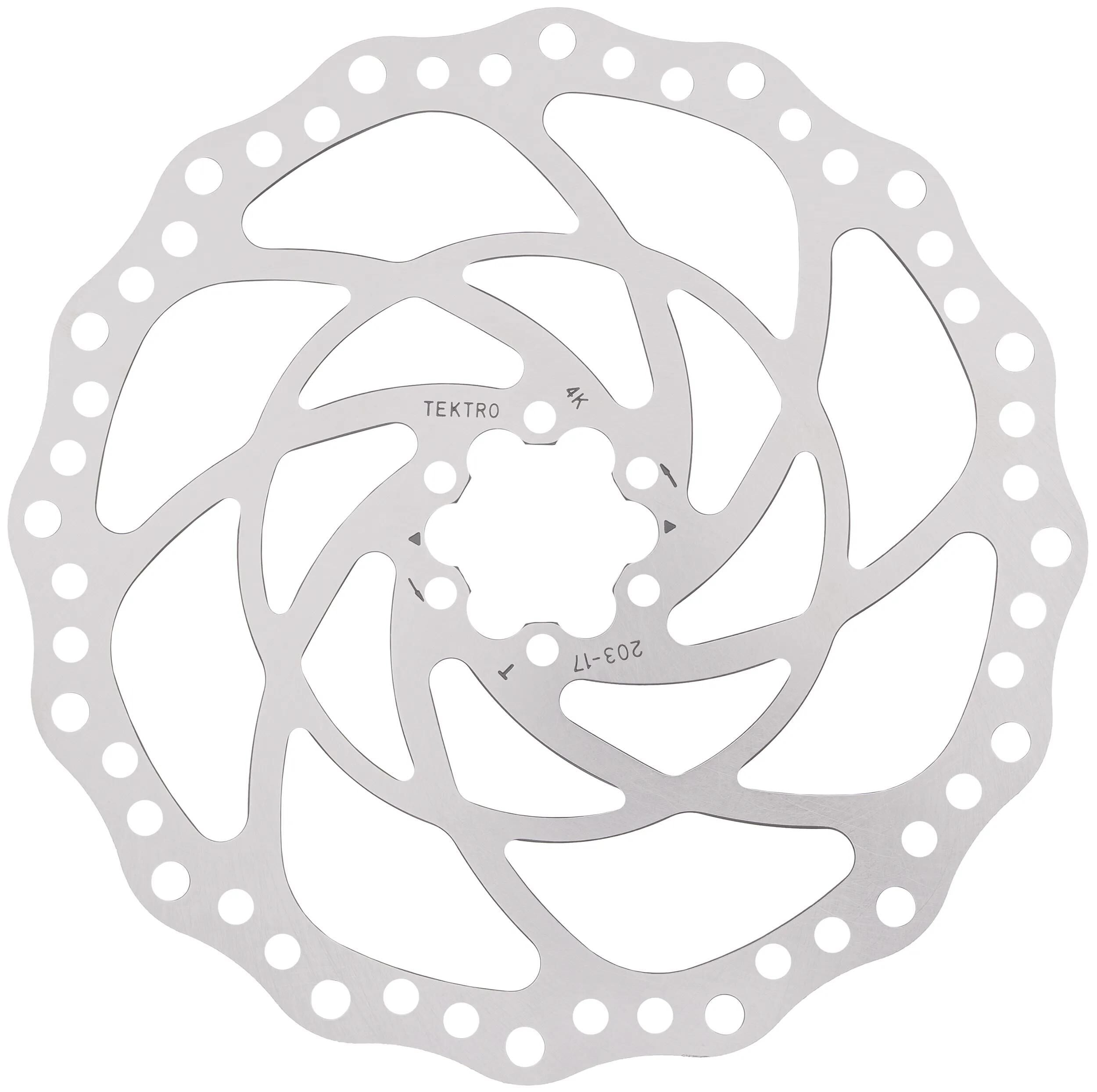 Tektro bremsscheibe tr-17 brake rotors f.hd- t390 203mmx2.3mm 6-hole