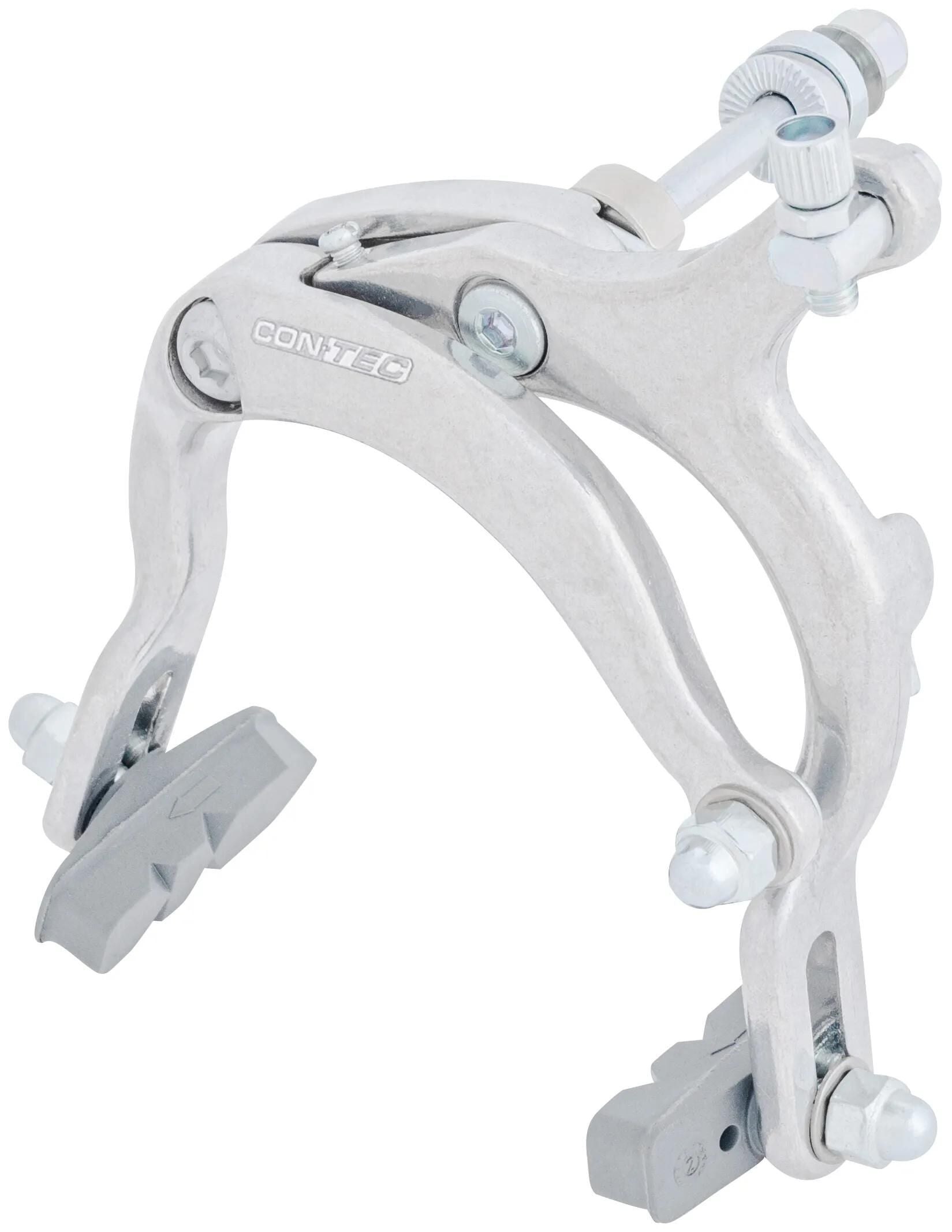 Contec seitenzugbremse br-cl20 ct sidepull brake br-cl20 alu 72-92 mm front silver