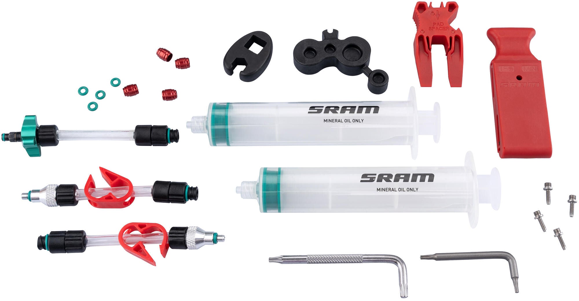 Sram ontluchtingskit bleeding kit withouut mineral oil