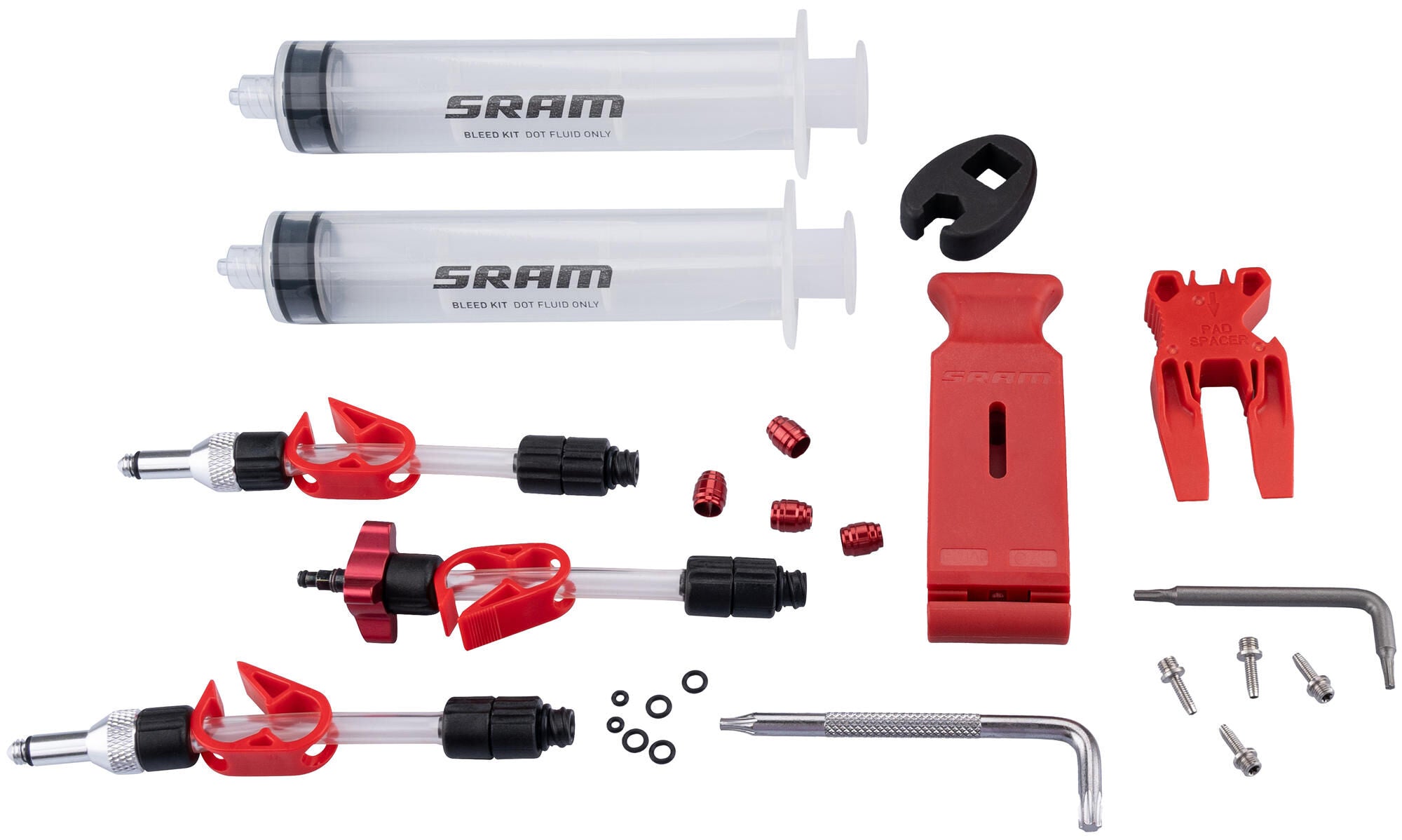 Sram ontluchtingskit bleeging kit without br.fluid