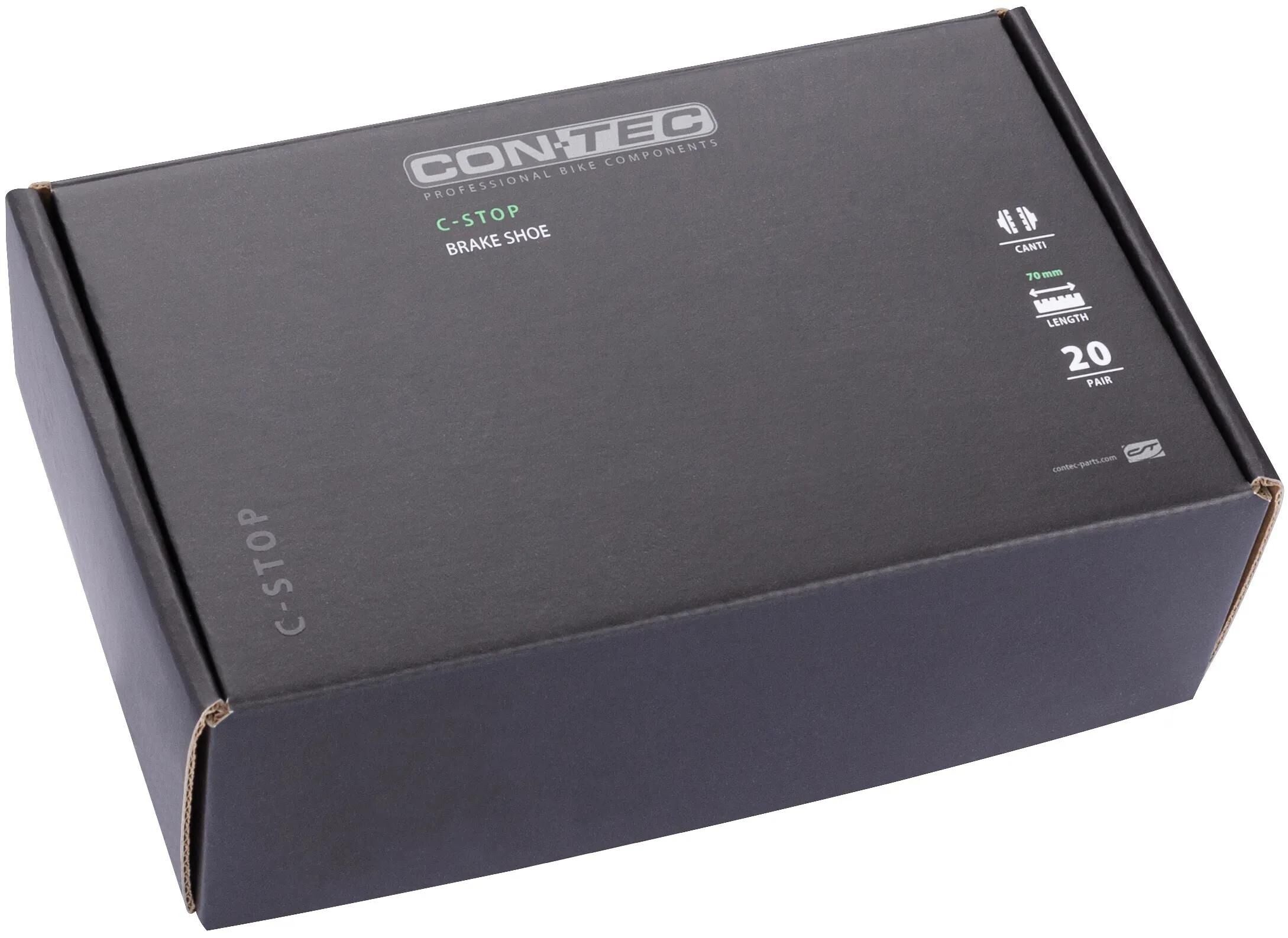 Contec bremsschuh c-stop ct brake shoe c-stop medium comp asym box 25pa