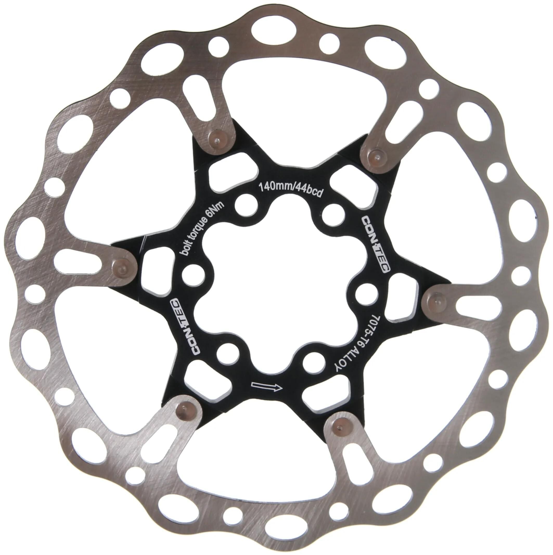 Contec bremsscheibe cdr-hd 2 ct disc br. rotor cdr-hd2 140 mm 2-parts 6-hole