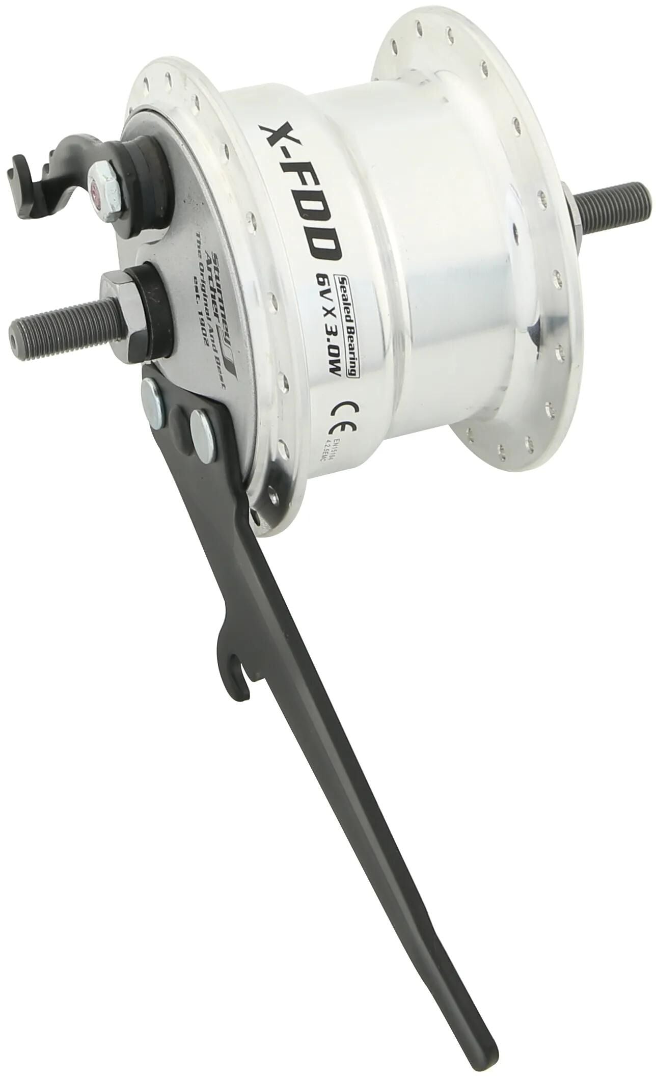 Sturmey archer naafdynamo x-fdd 3,0 nabendyn. m.brake drum afm outf.