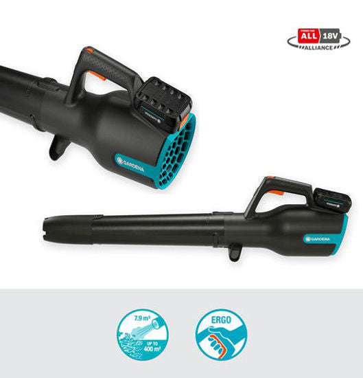GARDENA GARDENA Accubladblazer PowerJet 18V P4A set