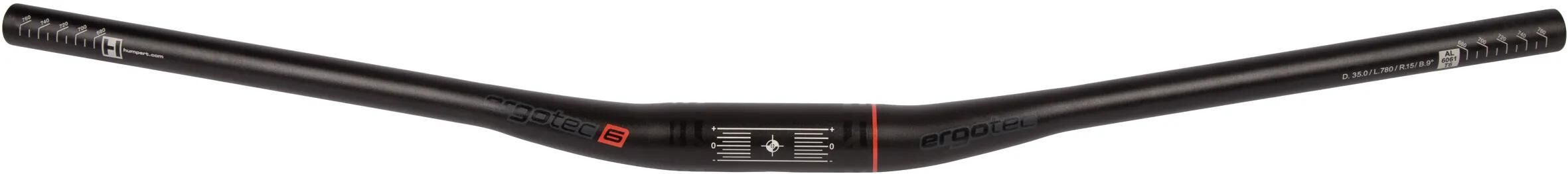 Ergotec stuur low riser ray bar low riser ray alu level 6