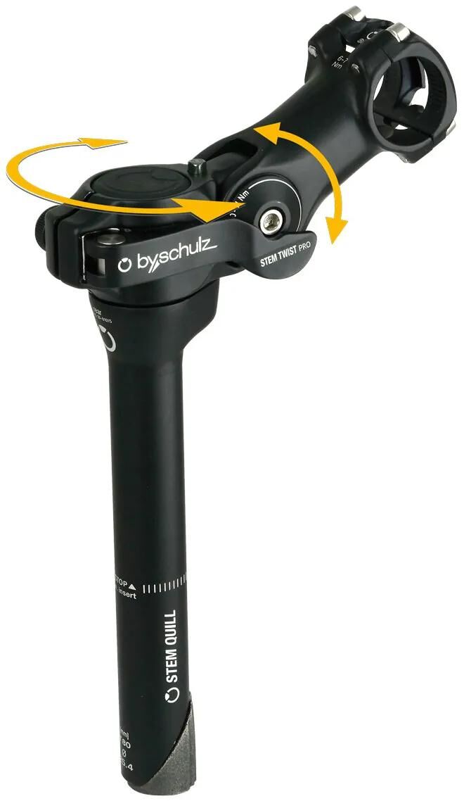 By,schulz vorbau stem quill twist pro stem by.schulz quill twist pro 118mm