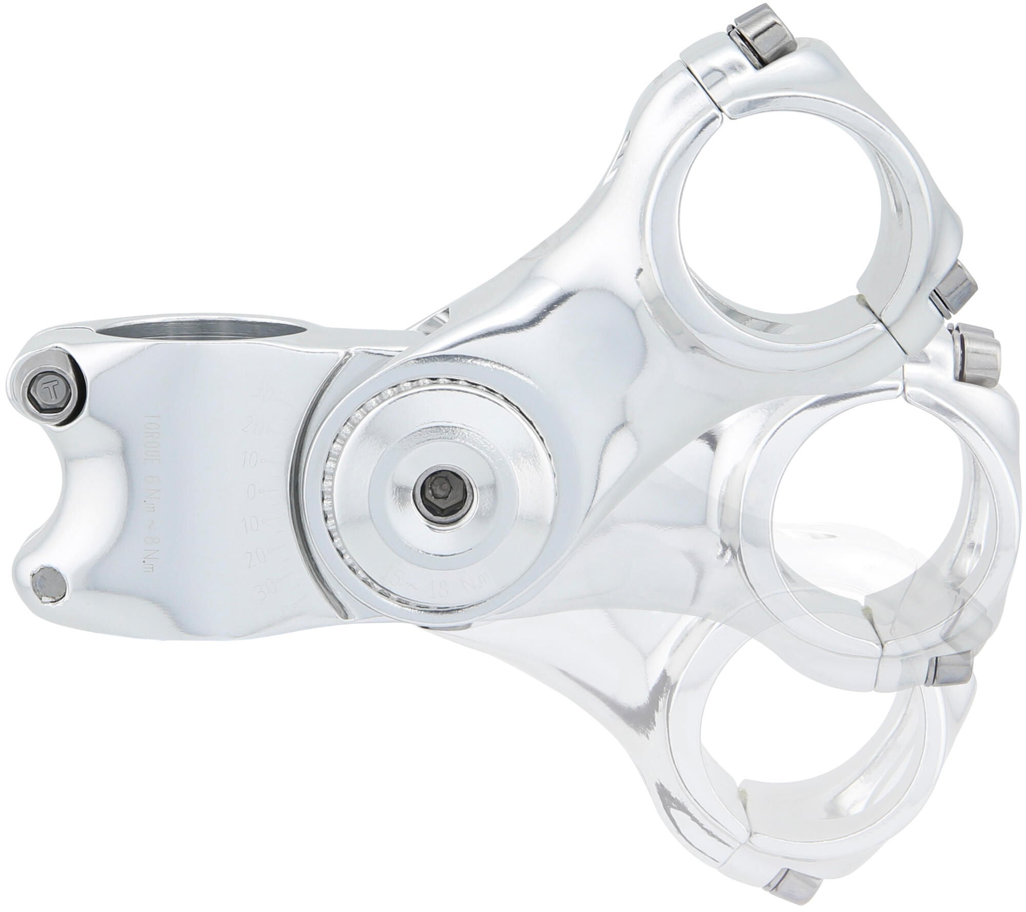 Contec voorbouw tarantula ct stem tarantula adj. mtb 31,8x90 mm silver