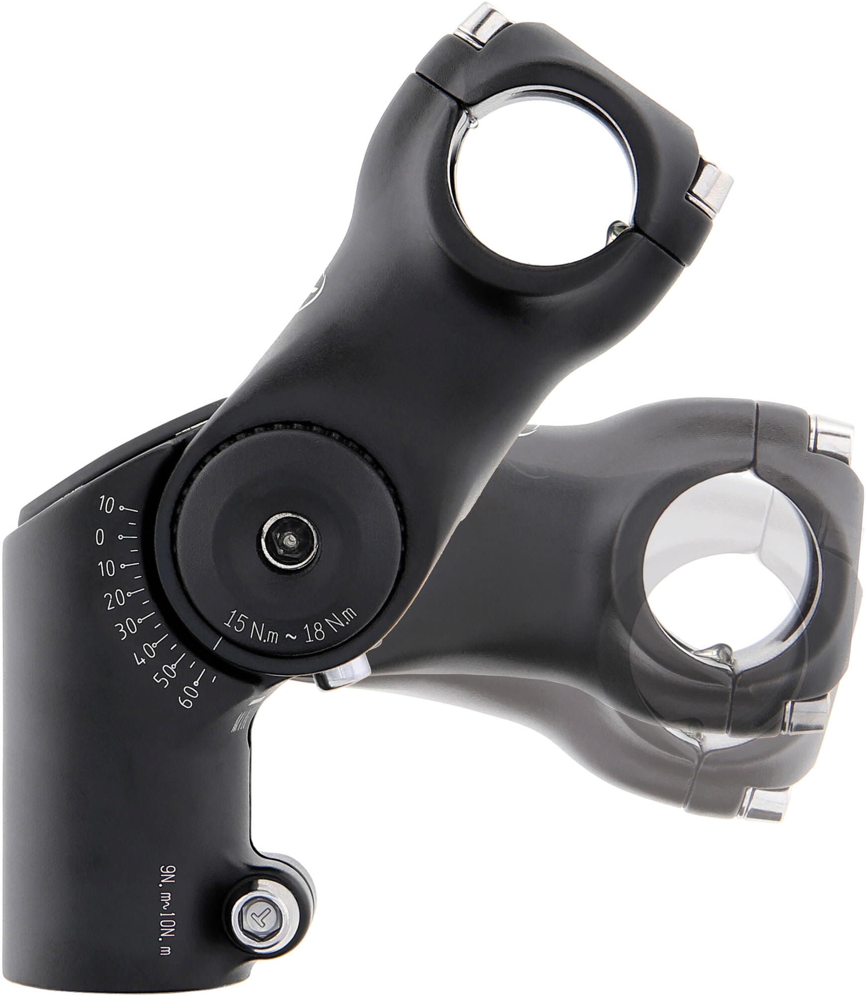 Contec voorbouw tarantula hybrid ct stem tarantula hy adj mtb 25,4x80 mm black