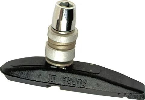 Kool-stop koolstop remschoenen t3 v-brake supra2 zwart (2st)