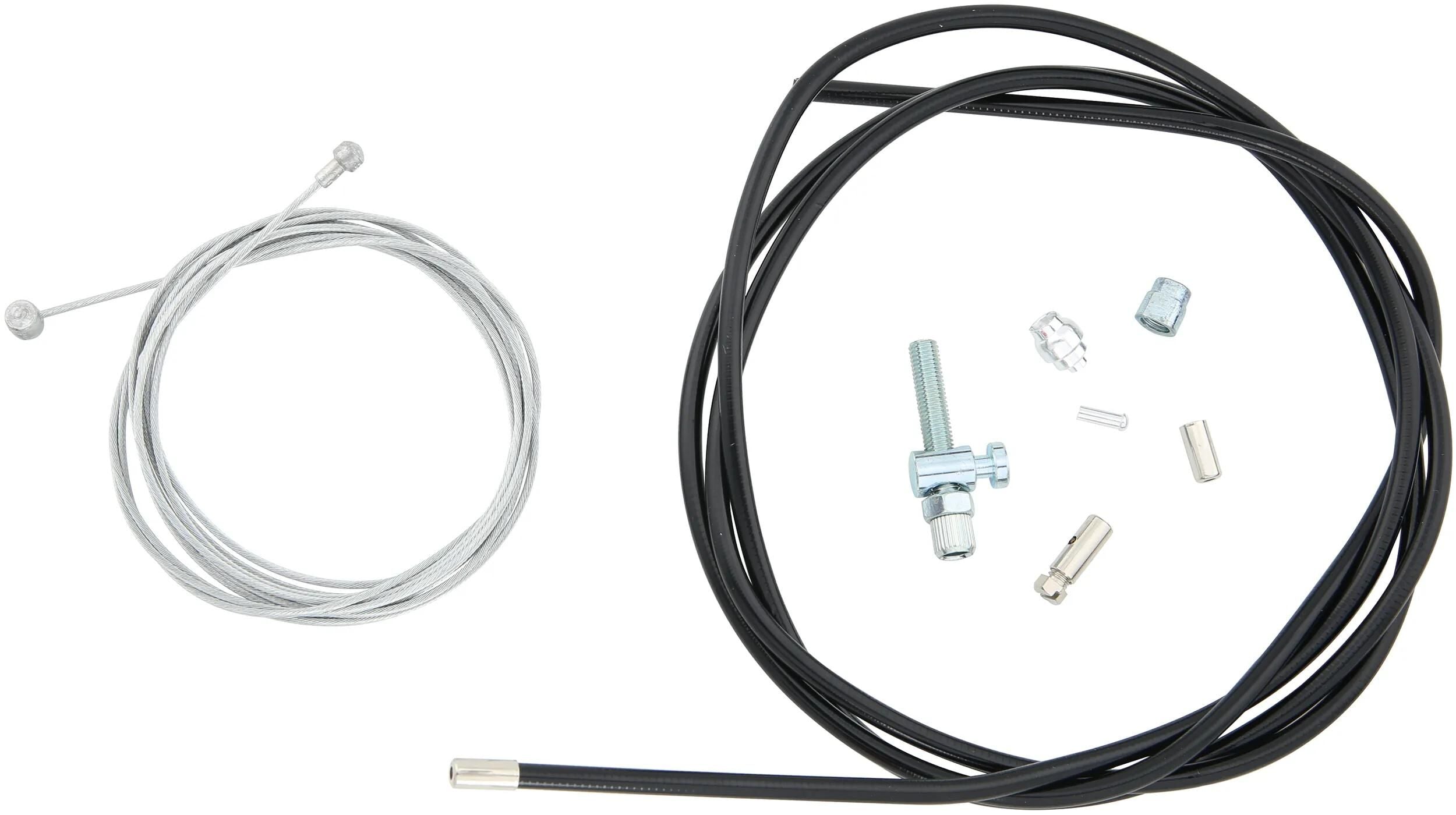 Union kabelset trommelrem 2,25m zink zwart