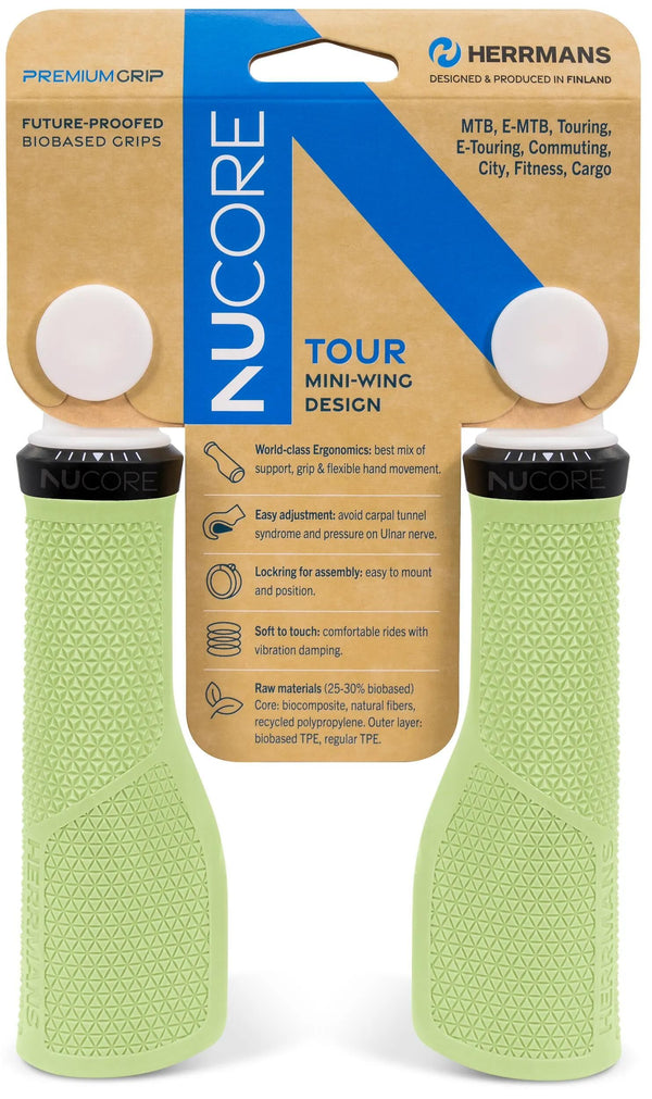 Herrmans handvat nucore tour grip herramns nucore tour 130mm peak peppermint
