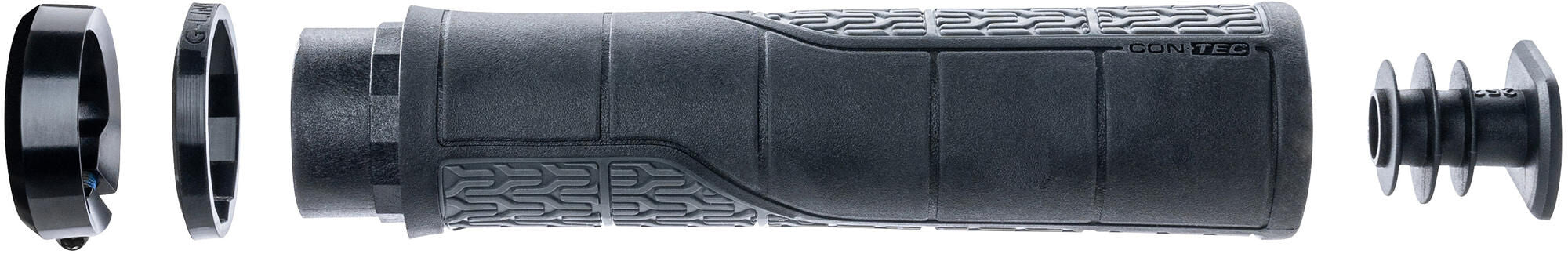 Contec handvatten merge mountain straight ct grips merge mountain straight, 140 mm, black