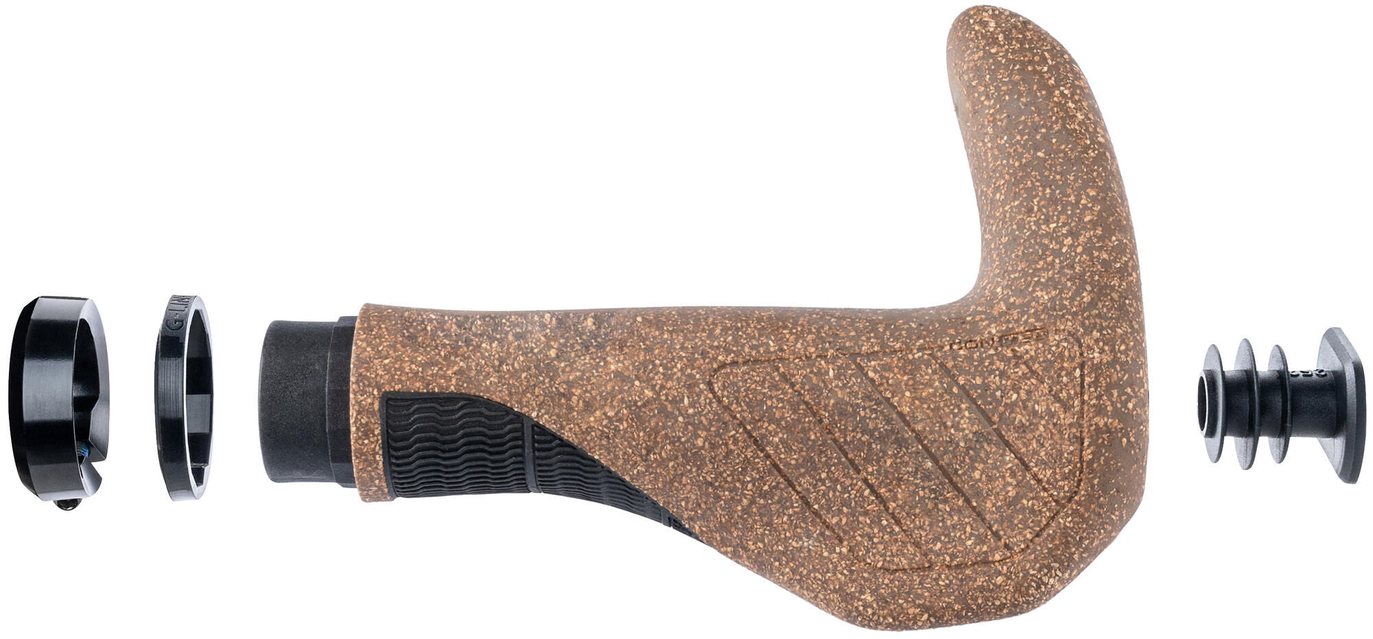 Contec handvatten merge trekking bar kork ct grips merge trekking bar cork, 140mm