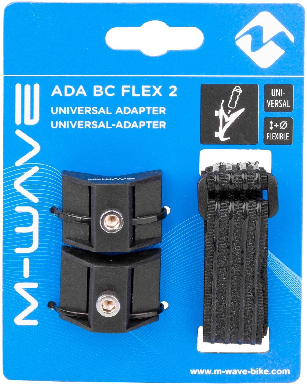 M-wave trinkflaschenhalter-adapter ada bc flex 2 bot.cage adapter ada bc flex 2 black