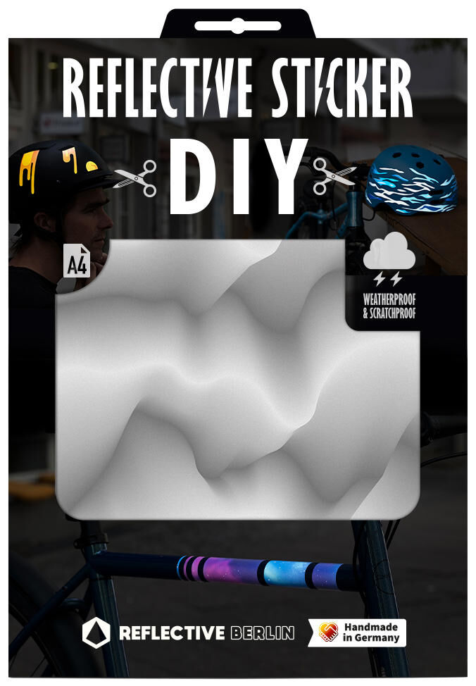 Reflective berlin reflexaufkleber diy refl.sticker ref.berlin diy abyss iceberg