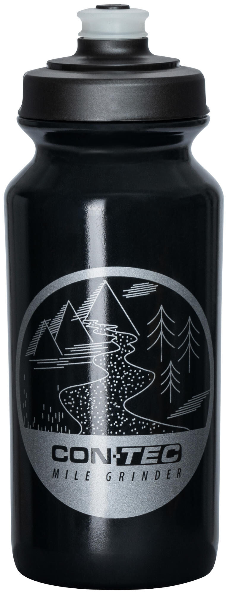 Contec bidon rivers evo mile grinder ct bottle rivers eco mile grinder 500ml black grey