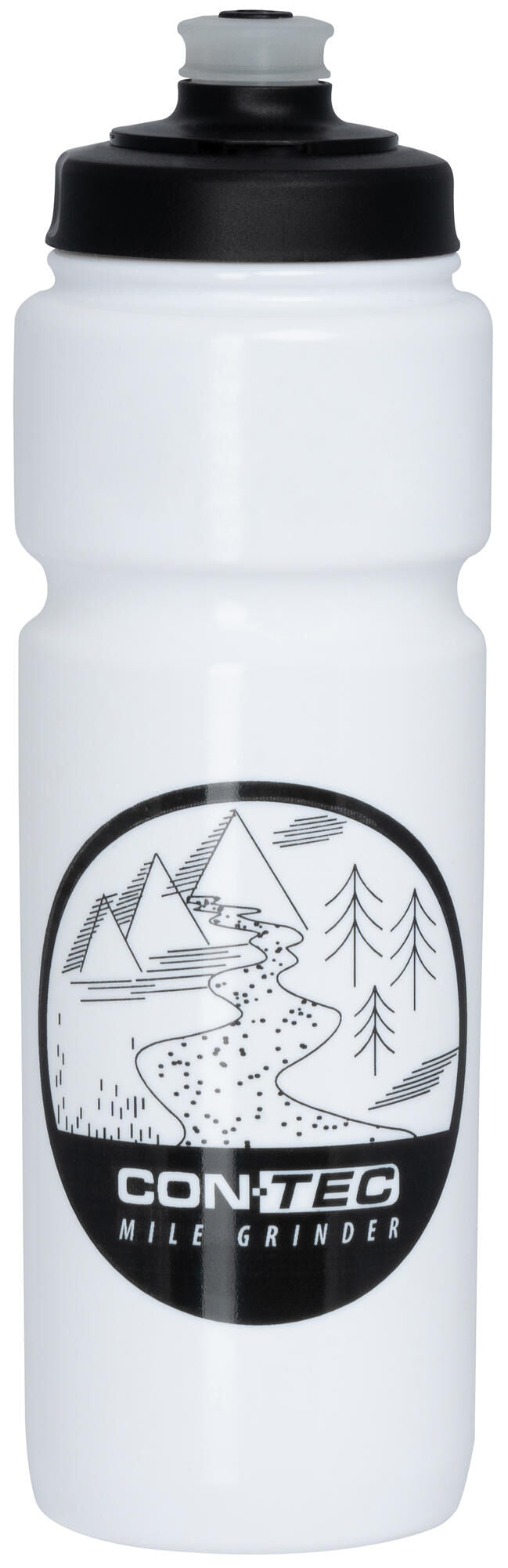 Contec bidon rivers evo mile grinder ct bottle rivers eco mile grinder 750ml white black