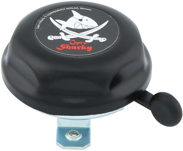 Bike fashion kinder fietsbel bell capt'n sharky black