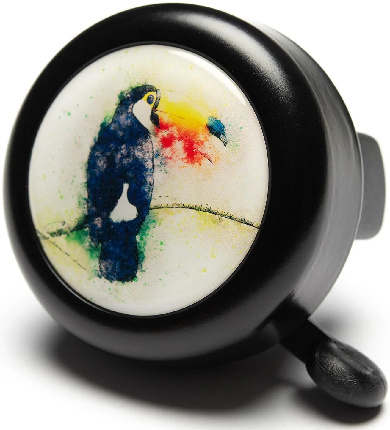 Reich klingel papagei bell papagei black