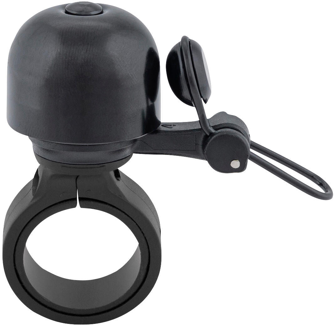 Contec mini fietsbel diamond bing ct mini bell diamond bing, black, 22.2 mm